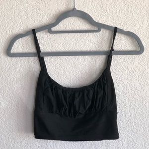 XS SHEIN black cropped tank top